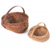 TWO VINTAGE APPALACHIAN RIBBED