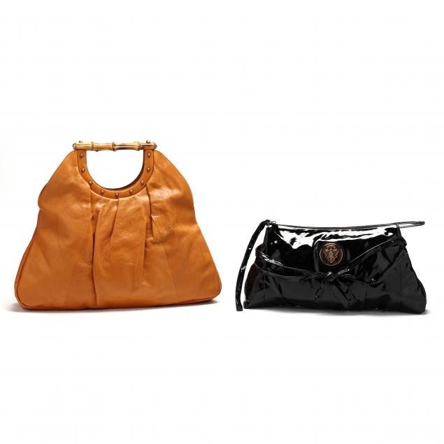 TWO VINTAGE BAGS, GUCCI Made in