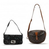 TWO VINTAGE BAGS, LOUIS VUITTO