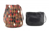TWO VINTAGE BOTTEGA VENETA LEA