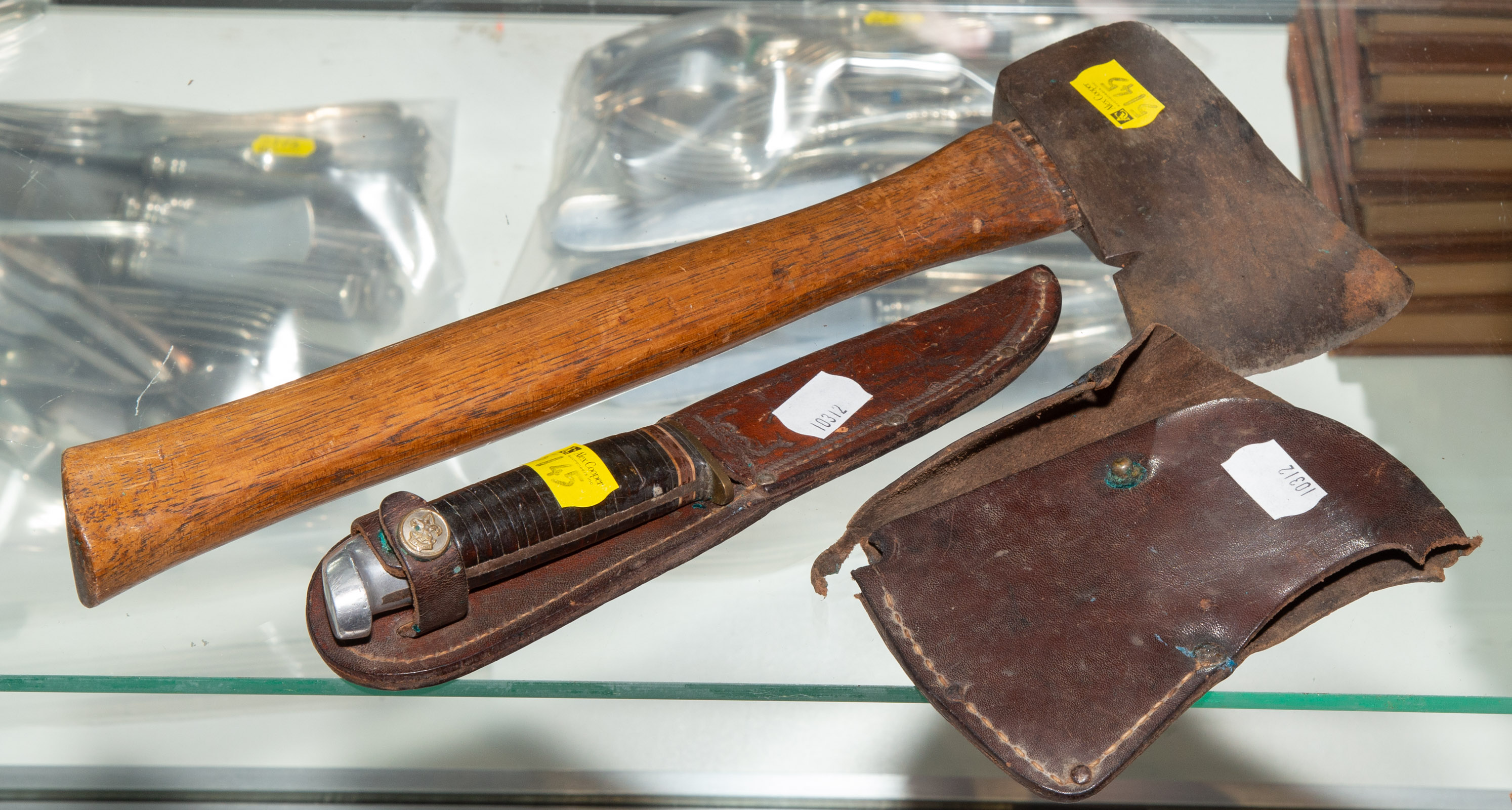 TWO VINTAGE BOY SCOUT ITEMS