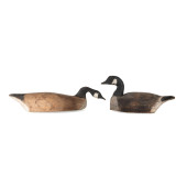 TWO VINTAGE CANADIAN GEESE WOR