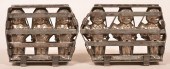 TWO VINTAGE CANDY MOLDS.Two Vi