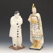 TWO VINTAGE CERAMIC SCULPTURES