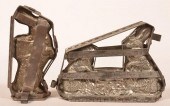 TWO VINTAGE CHOCOLATE RABBIT C