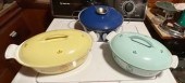 Two vintage Dru Holland enamel