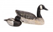 TWO VINTAGE DUCK DECOYSTwo Vin
