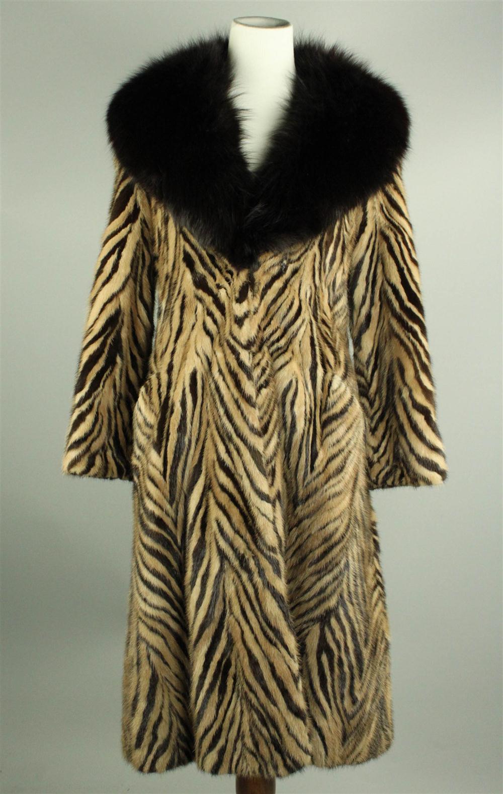 TWO VINTAGE FUR COATS the first