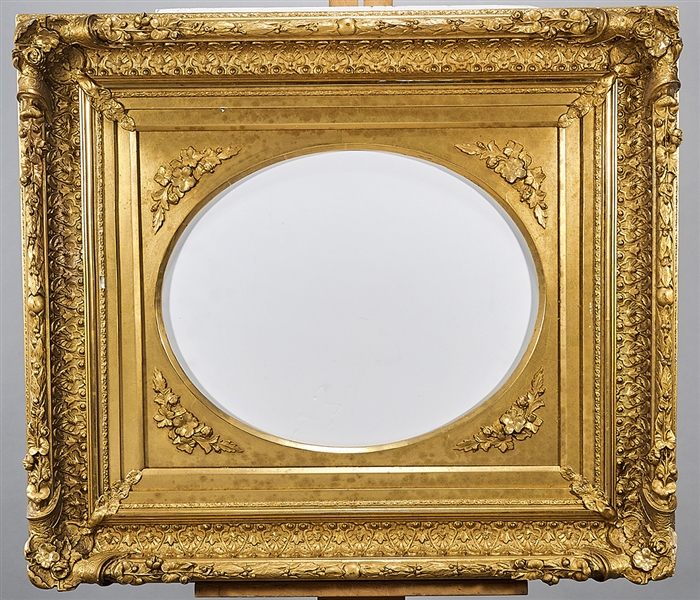 Two vintage gilt wood frames; 30" x