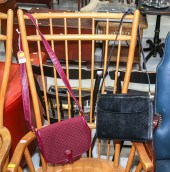 TWO VINTAGE GUCCI HANDBAGS A c