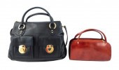 TWO VINTAGE HANDBAGS, INCLUDIN