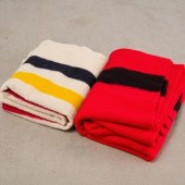 TWO VINTAGE HUDSON'S BAY BLANK