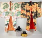 TWO VINTAGE JAPANESE WEDDING K