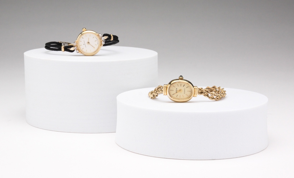 TWO VINTAGE LADIES 14K