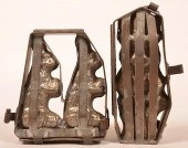TWO VINTAGE LARGE RABBIT CANDY