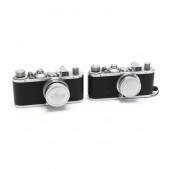 TWO VINTAGE LEICA D.R.P. LEITZ