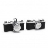 TWO VINTAGE LEICA D.R.P. LEITZ