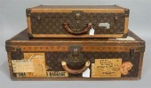 TWO VINTAGE LOUIS VUITTON HARD