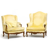 TWO VINTAGE LOUIS XVI STYLE CA