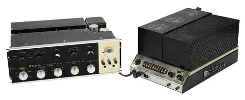 TWO VINTAGE MCINTOSH STEREO