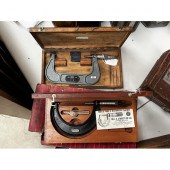 Two vintage Micrometer Swiss a