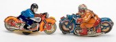 TWO VINTAGE MOTORCYCLE TOYSTwo