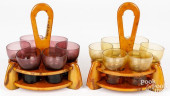TWO VINTAGE PLASTIC BAR DRINK