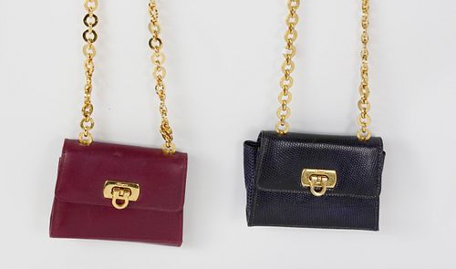 TWO VINTAGE SALVATORE FERRAGAMO