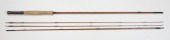 TWO VINTAGE SPLIT BAMBOO FLY F