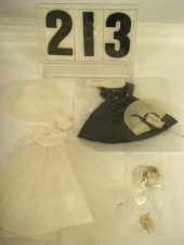 Two vintage tagged Barbie Dres