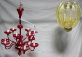 Two Vintage Venetian Chandelie