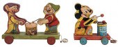 TWO VINTAGE WALT DISNEY FISHER