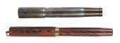 TWO VINTAGE WATERMAN IDEAL FOU