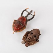 TWO VINTAGE WEST AFRICAN CEREM
