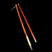TWO VINTAGE WOODEN CANES / WAL