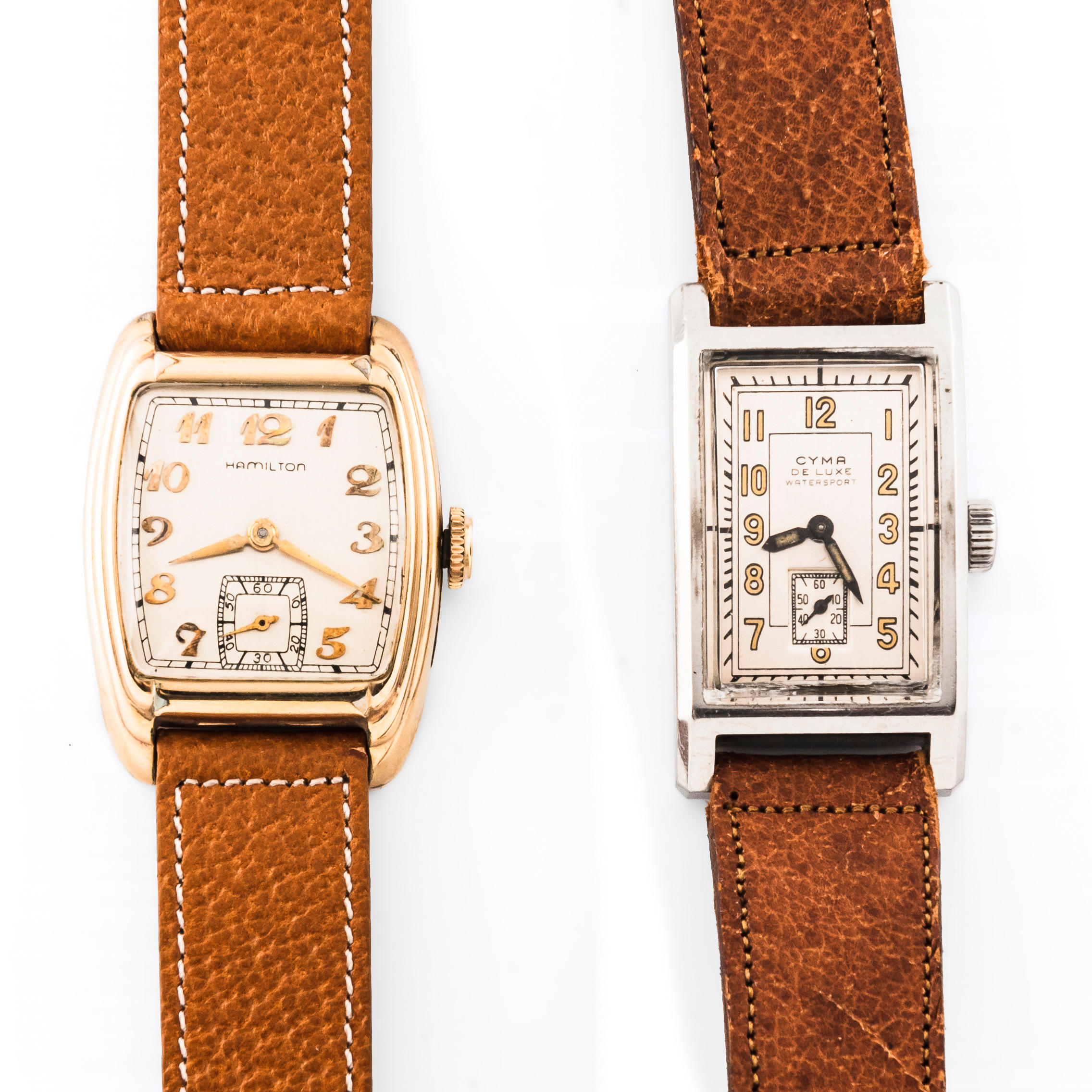 TWO VINTAGE WRISTWATCHES Hamilton