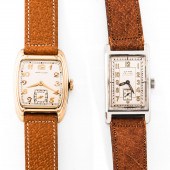 TWO VINTAGE WRISTWATCHES Hamil