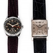 TWO VINTAGE WRISTWATCHES Omega