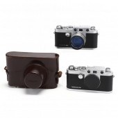 TWO VINTAGE YASHICA YE CAMERAS