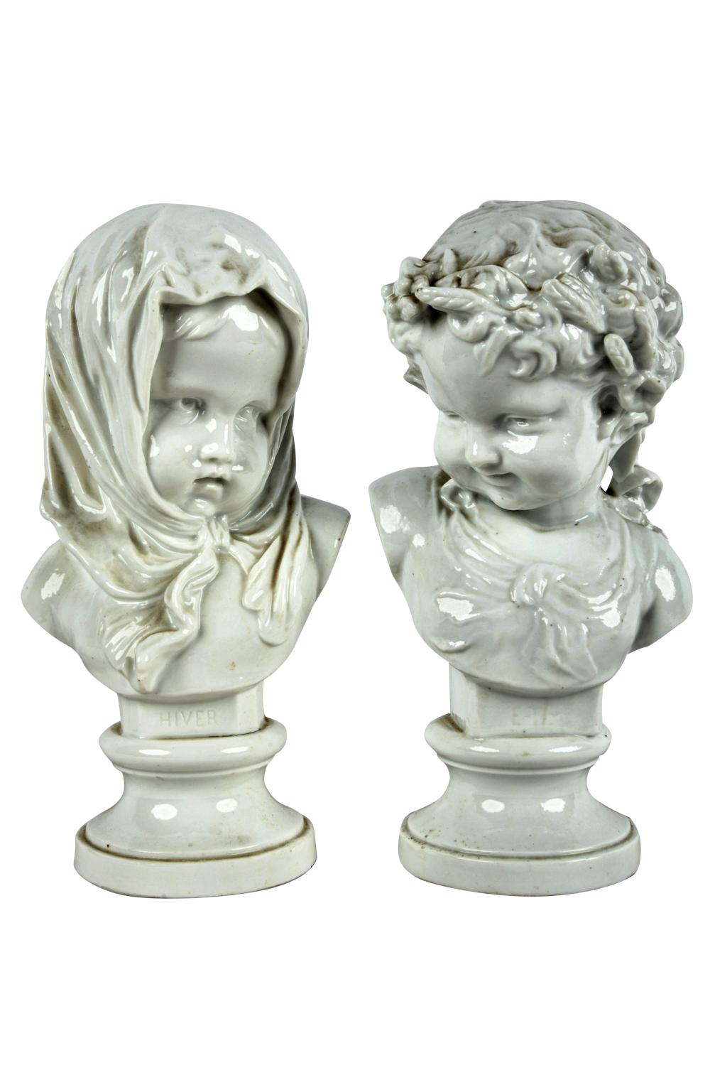 TWO VION & BAURY PORCELAIN