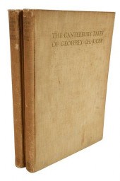 TWO VOLUMES, CANTERBURY TALES