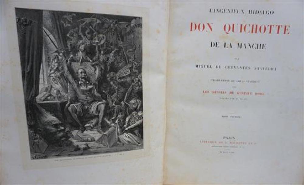 TWO VOLUMES 'DON QUICHOTTE',