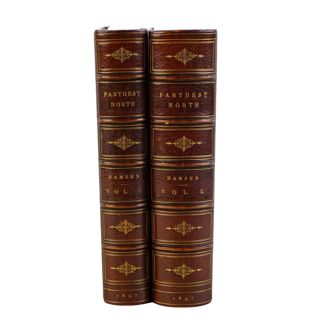 TWO VOLUMES: "FRIDTJOF NANSEN'S