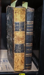 TWO VOLUMES OF GRAHAM'S MAGAZI