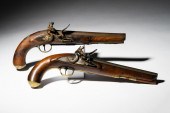 TWO W. KETLAND PISTOLSTwo W. K