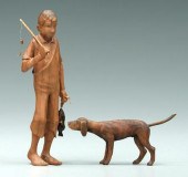 Two Wade Martin carvings (Wade