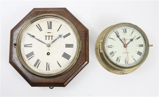 *Two Wall Clocks Junghans and Emory