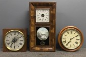 Two wall / pub clocks by A. Ne