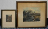 TWO WALLACE NUTTING HAND-COLOR