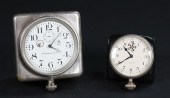 TWO WALTHAM CAR CLOCKSTwo Walt